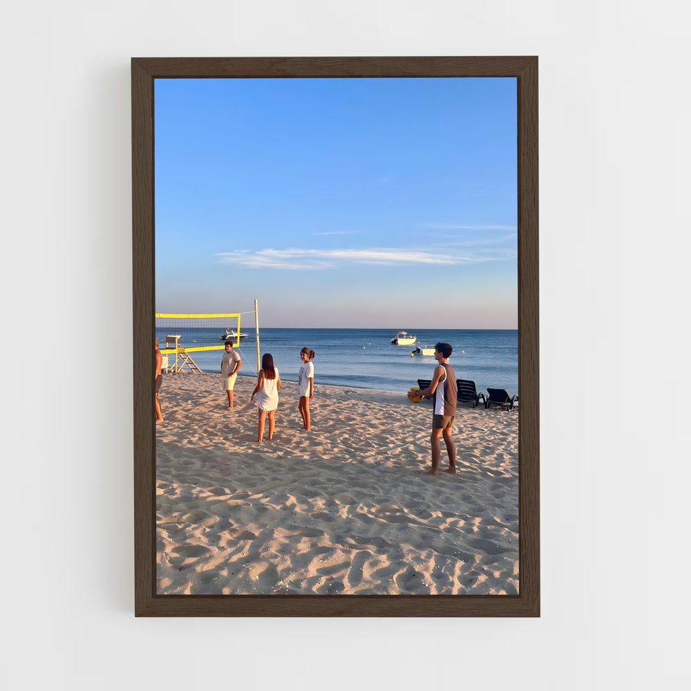 Poster Beach Volley Fever – affiche Beach-volley (vue 5)